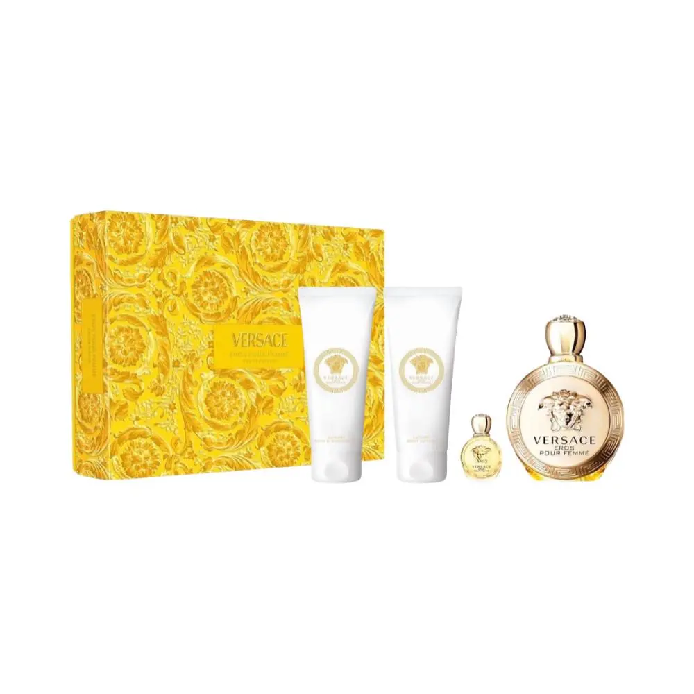 Versace Eros Pour Femme 4-PC Edp Gift Set For Women