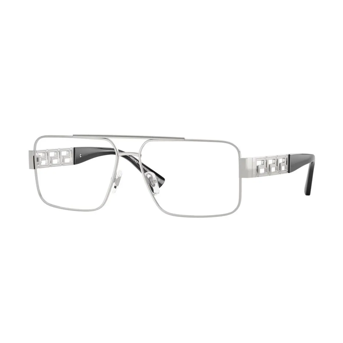 Versace VE1308 1001 Silver Demo Lens 56 mm Men`s Eyeglasses