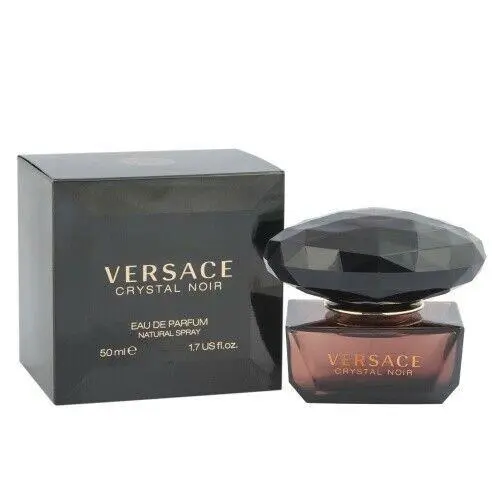 Versace Crystal Noir 1.7 Oz Eau De Parfum Spray by Versace Box For Women