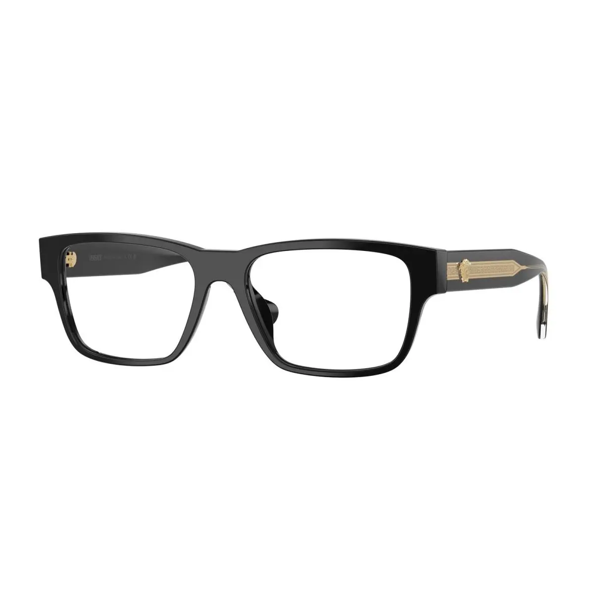 Versace VE3390U GB1 Black Demo Lens 54 mm Men`s Eyeglasses