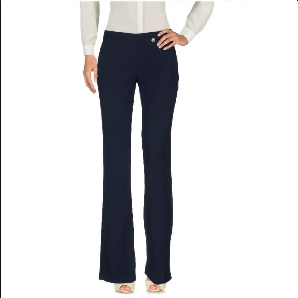 Versace Collection Casual Pants Navy Size 44 US 8