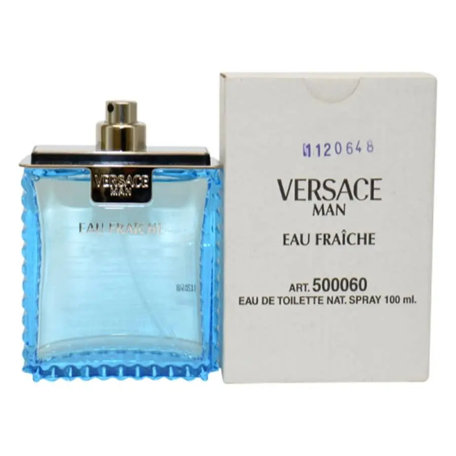 Versace Man Eau Fraiche by Versace Edt Spray 3.3 oz Tester