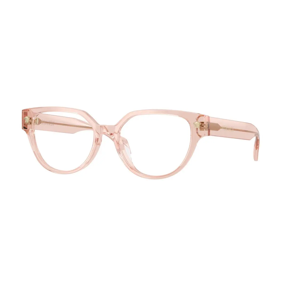 Versace VE3394D 5339 Transparent Pink Demo Lens 53 mm Women`s Eyeglasses