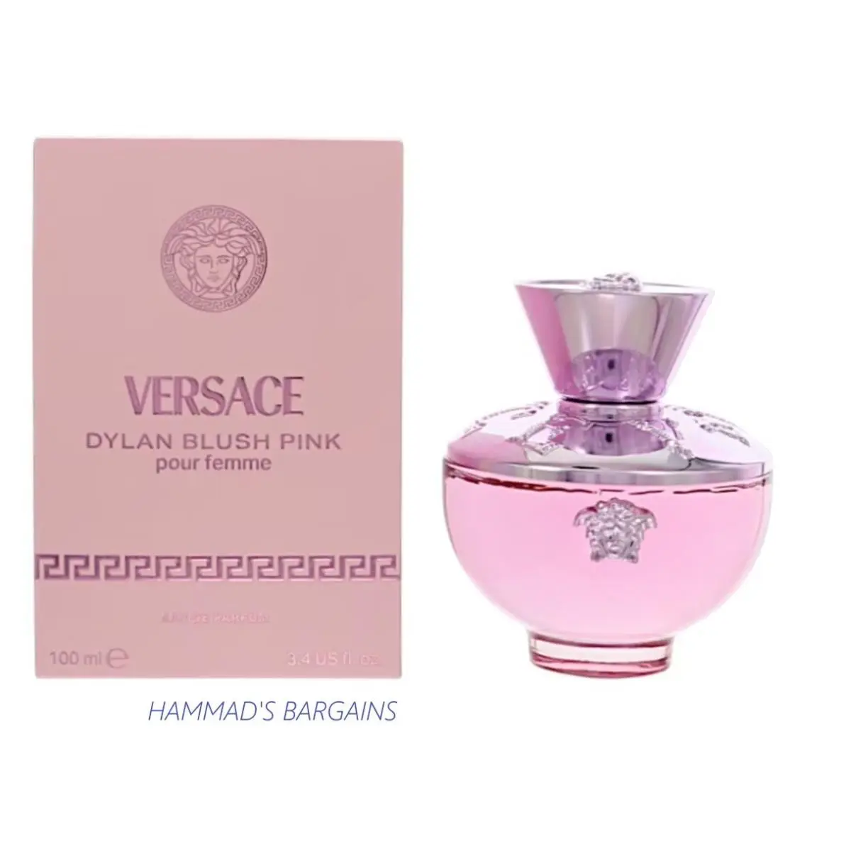 Versace Dylan Blush Pink Pour Femme Edp 3.4 OZ / 100 ML For Women