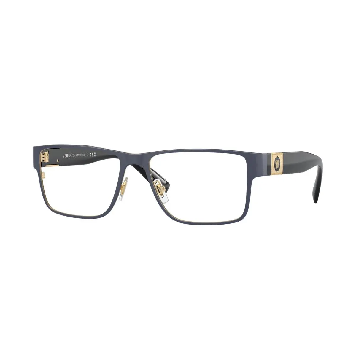 Versace VE1274 1468 Black Demo Lens 57 mm Men`s Eyeglasses