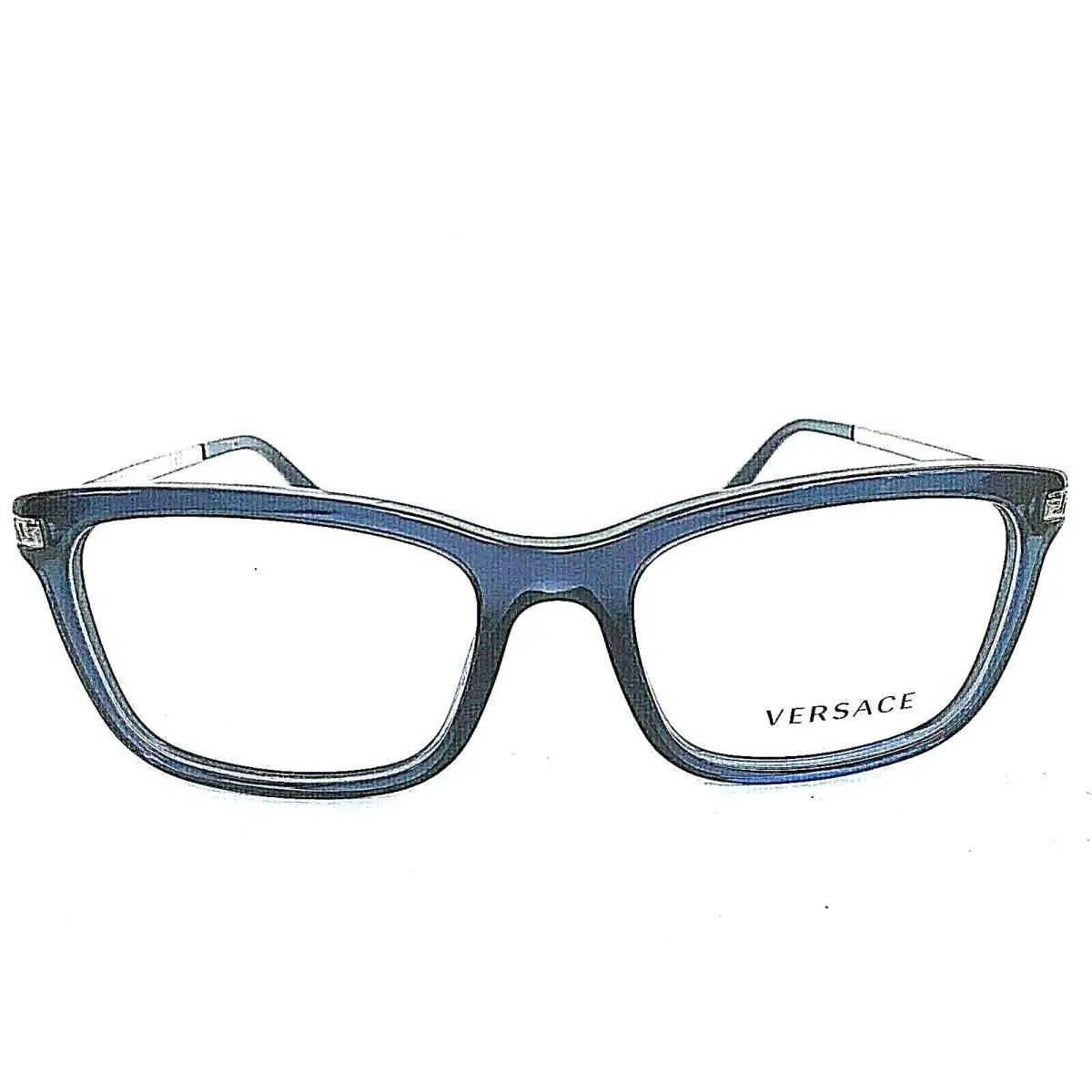 Versace Mod. 3210 1115 Blue 53mm Men`s Women`s Eyeglasses Italy