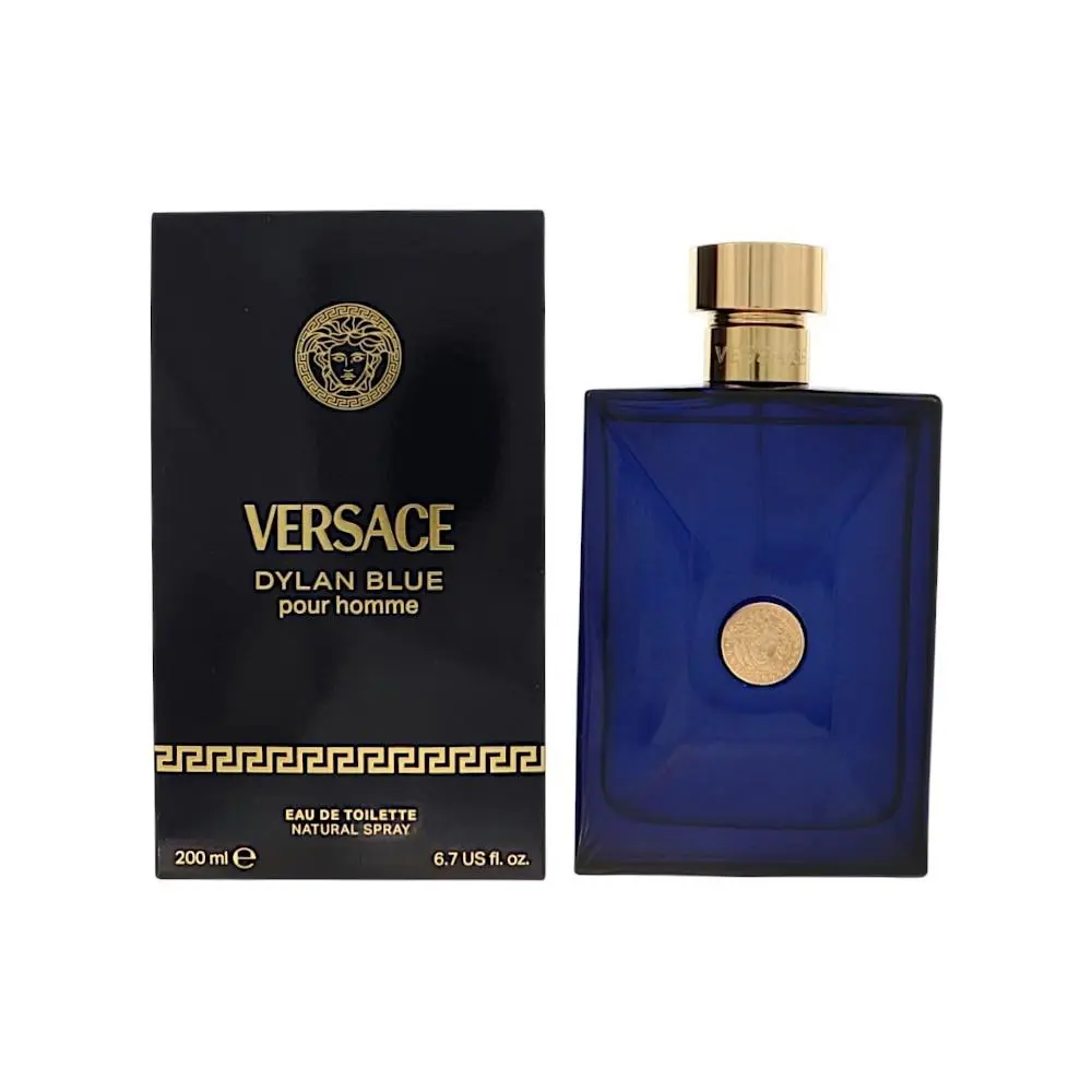 Versace Dylan Blue 6.7 Oz Eau De Toilette Spray by Versace Box For Men