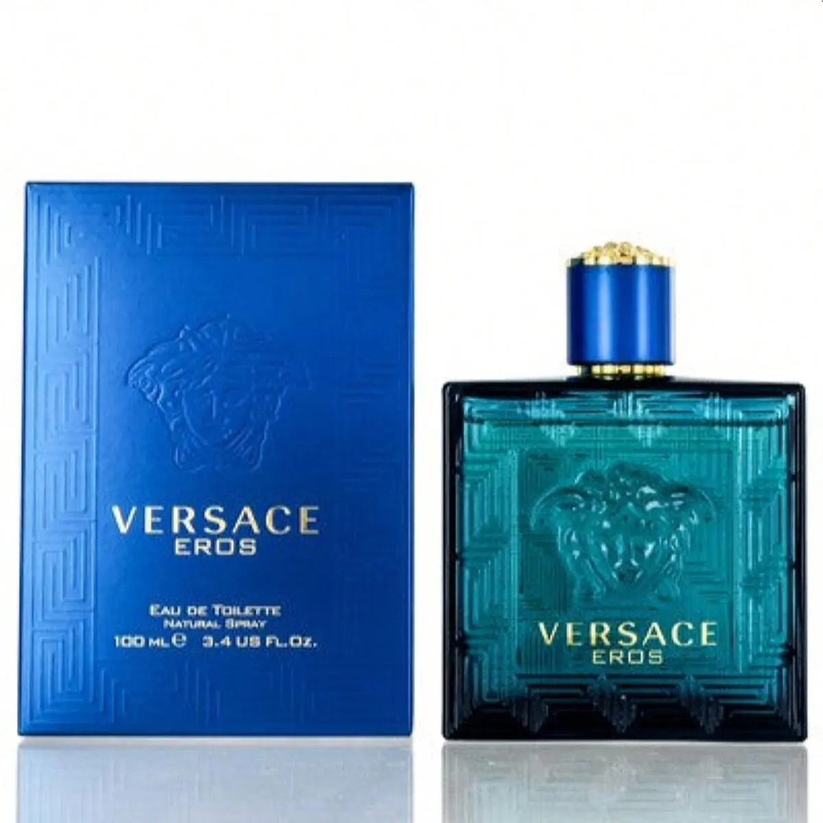 Versace Eros Eau de Toilette Spray For Men 3.4 oz