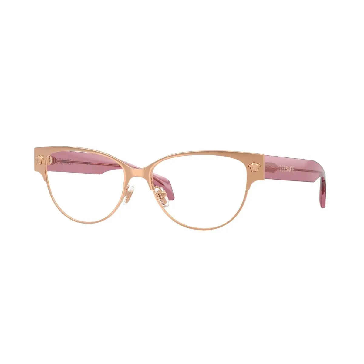 Versace VE1318 1412 Rose Gold Demo Lens 53 mm Women`s Eyeglasses
