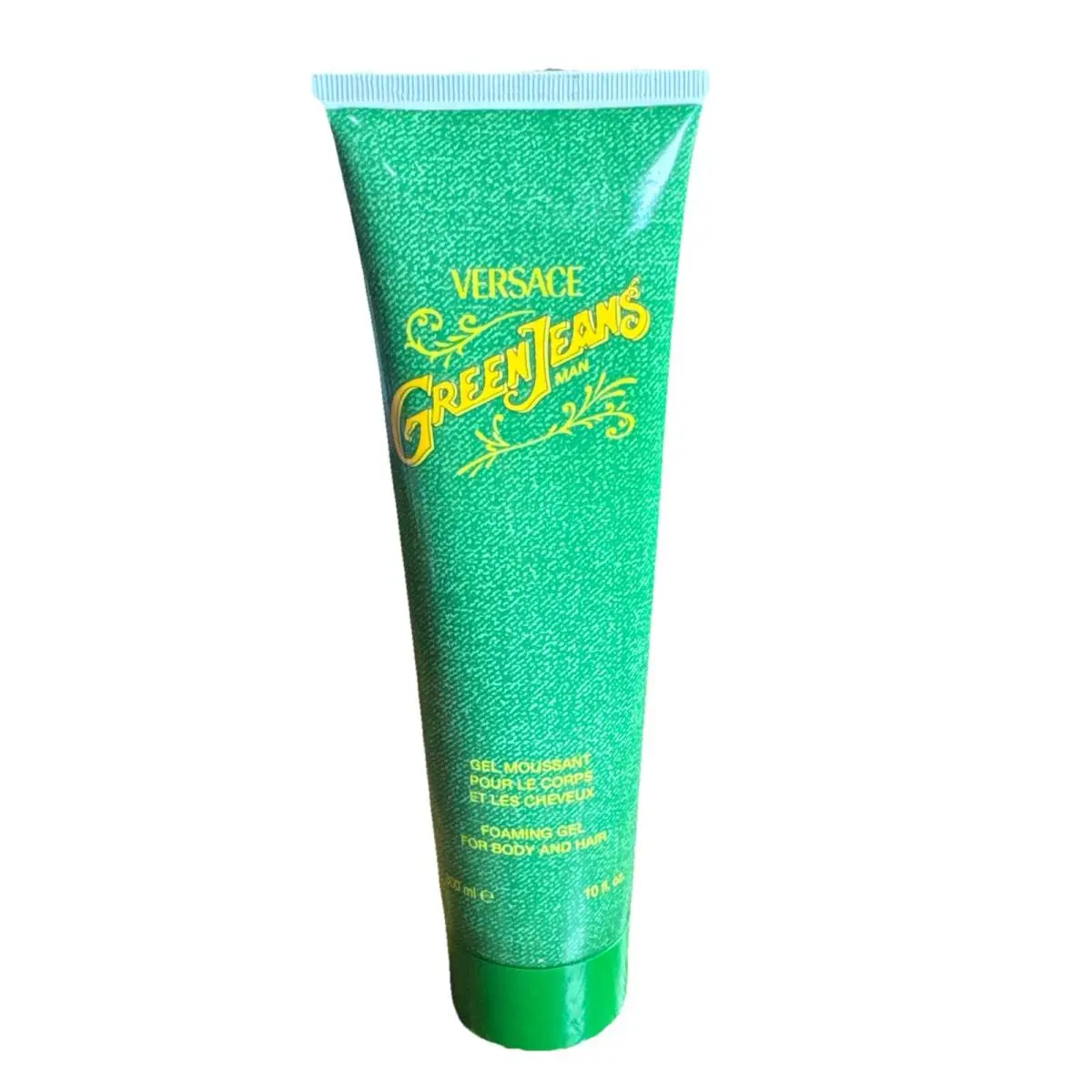 Nos Htf Green Jeans Gianni Versace Foaming Body Hair Gel Wash 10oz Rare