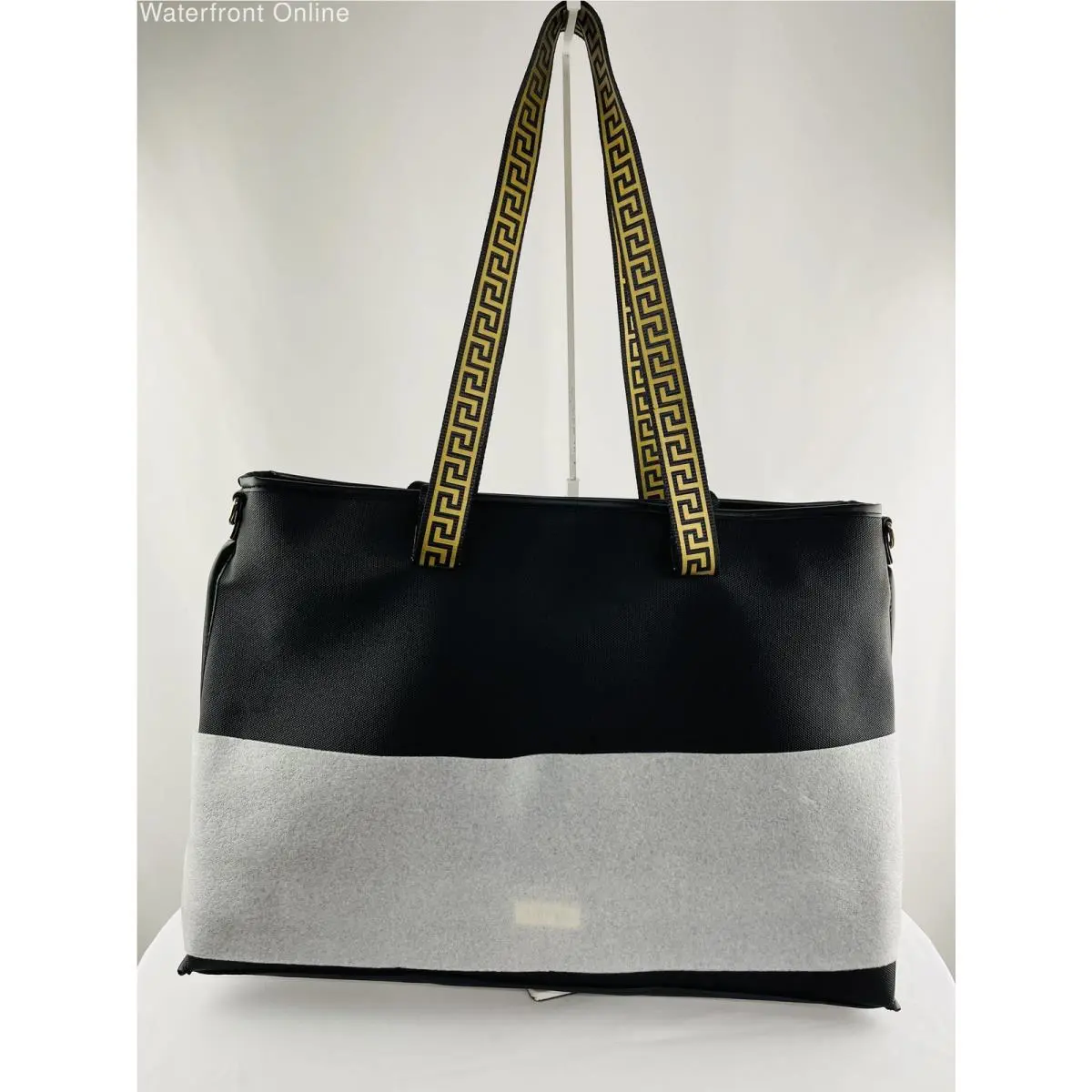 Versace Fragrances Large Black Gold Summer Tote Limited Edition