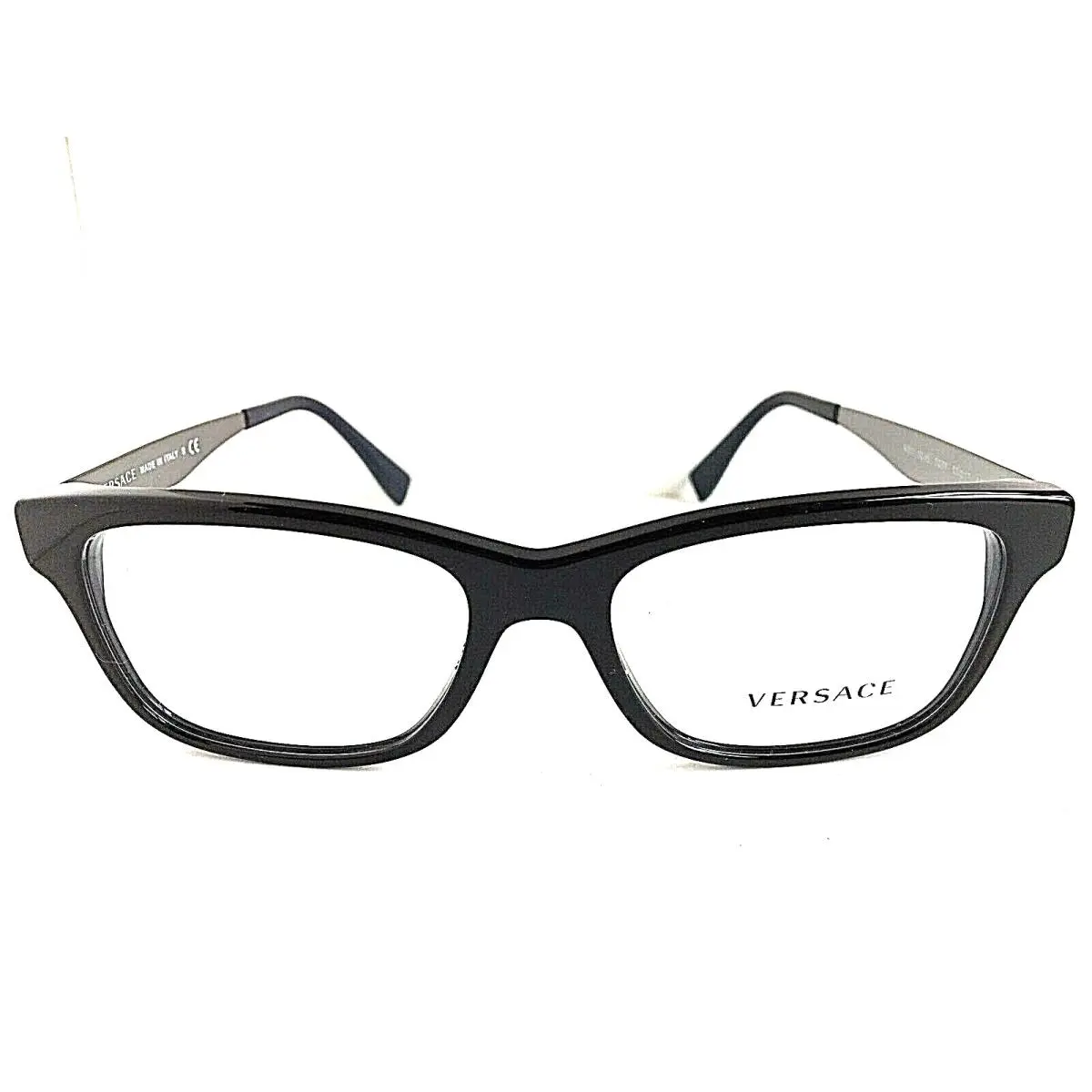 Versace Mod. 3245 5298 Black 55mm Men`s Women`s Eyeglasses Frame Italy 9