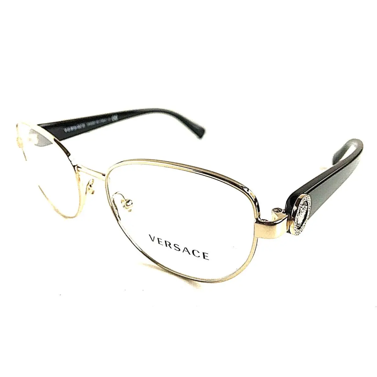 Versace Women`s Eyeglasses Frame Italy Mod.12B46 1332 Gold 52mm 2