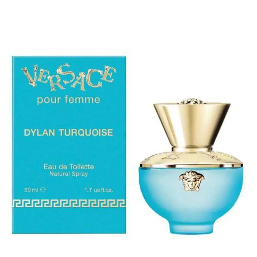 Versace Ladies Dylan Turquoise Edt Spray 1.7 oz Fragrances 8011003858545