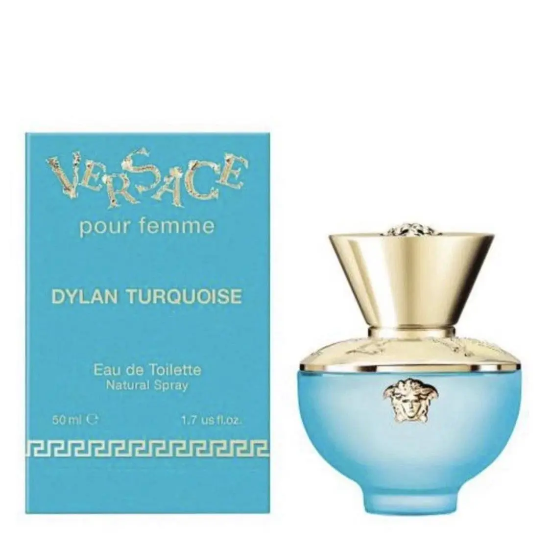 Versace Ladies Dylan Turquoise Edt Spray 1.7 oz Fragrances …D