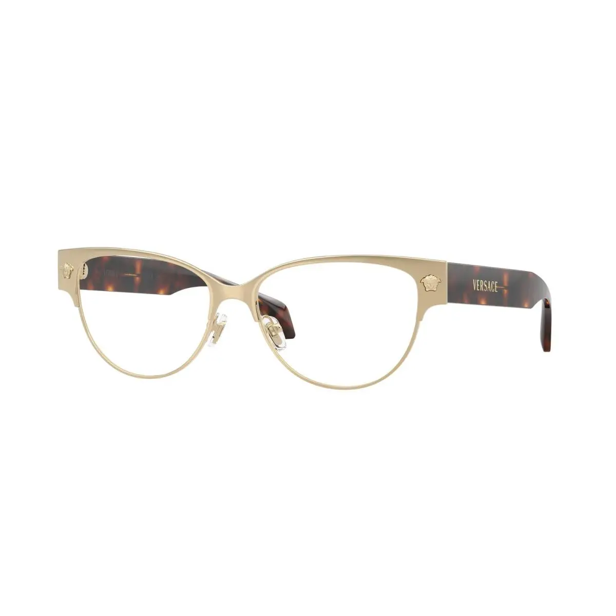 Versace VE1318 1252 Pale Gold Demo Lens 53 mm Women`s Eyeglasses