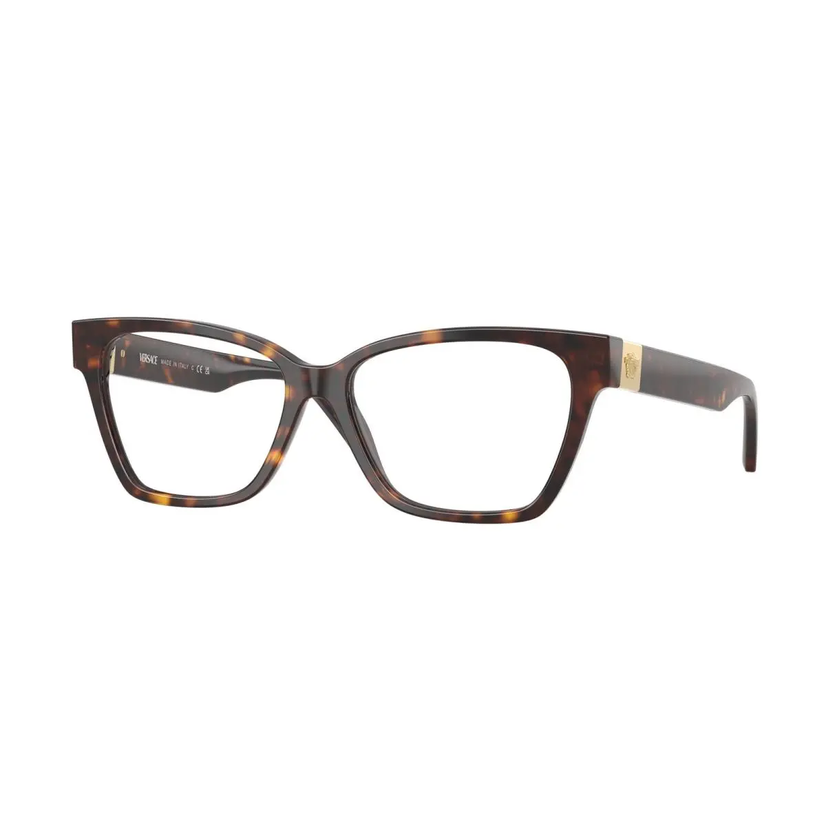 Versace VE3382 108 Havana Demo Lens 53 mm Women`s Eyeglasses