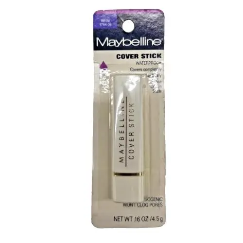 New Maybelline Cover Stick Corrector Concealer-175k-06 White