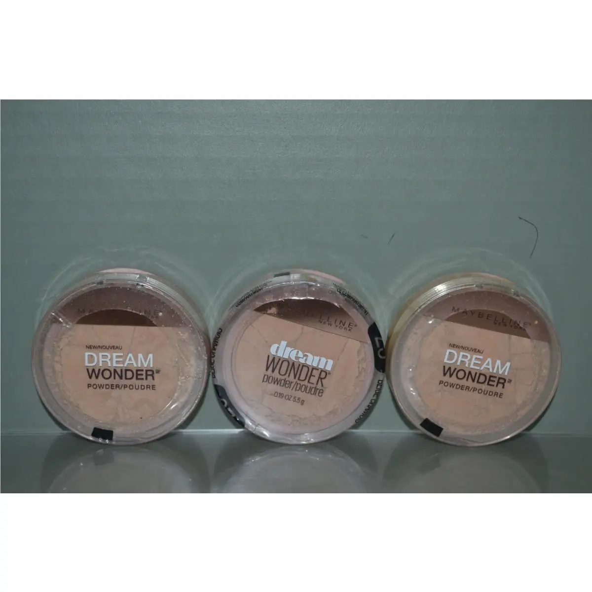 3 Maybelline Dream Wonder Compact Face Powder 25 Buff Biege