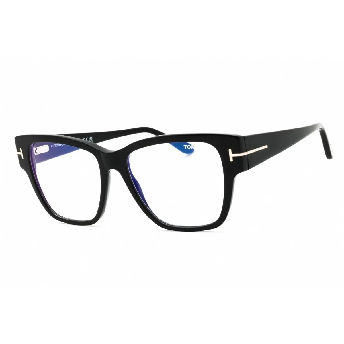 Tom Ford TF5745-B 001 Square Shiny Black 54 mm Women`s Eyeglasses Frame