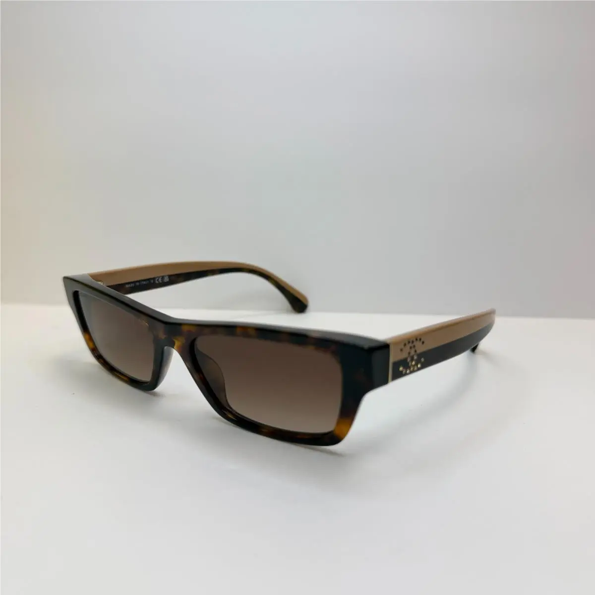 Chanel CH 5564-B 714S5 Dark Havana Frame W/brown Lenses