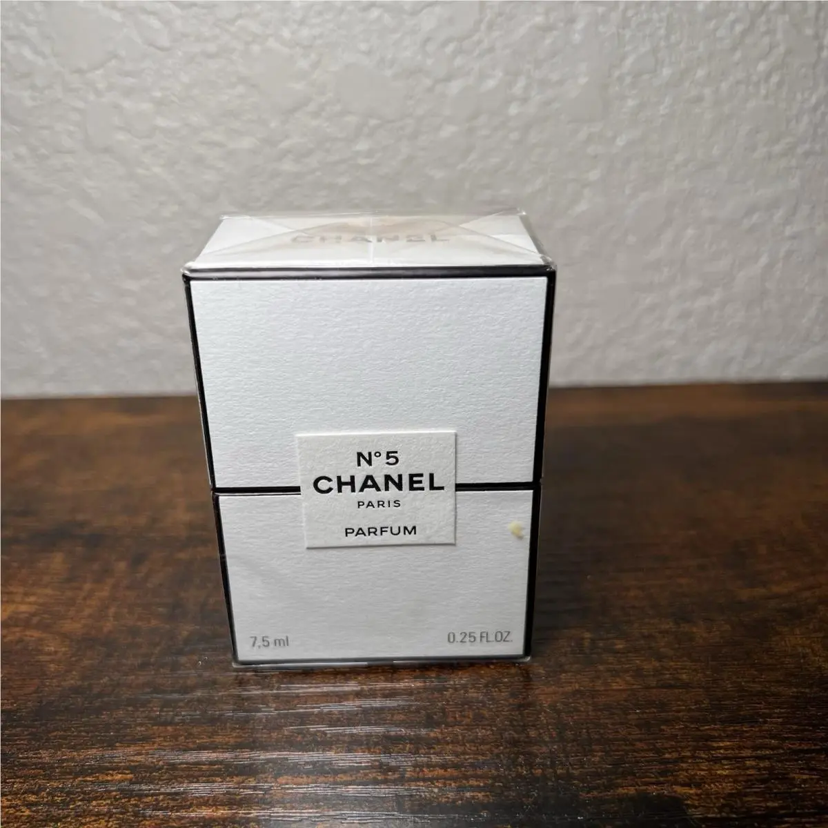Chanel Paris Vtg Rare No5 Parfum Made In France .25oz