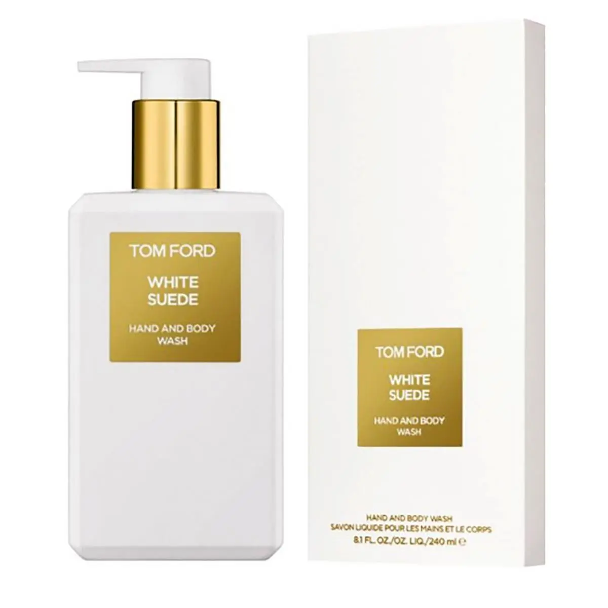 Tom Ford White Suede Hand Body Wash - Full Size 8.1 Oz. / 240mL