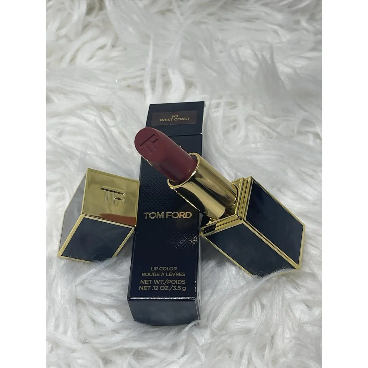 Tom Ford Lip Color Rouge A Levres N3 West Coast 0.1oz In The Box