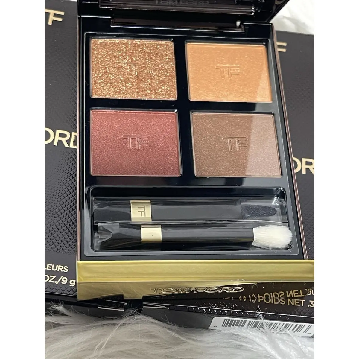Tom Ford Eye Color Quad Eyeshadow Palette 26 Leopard Sun 0.31 Oz