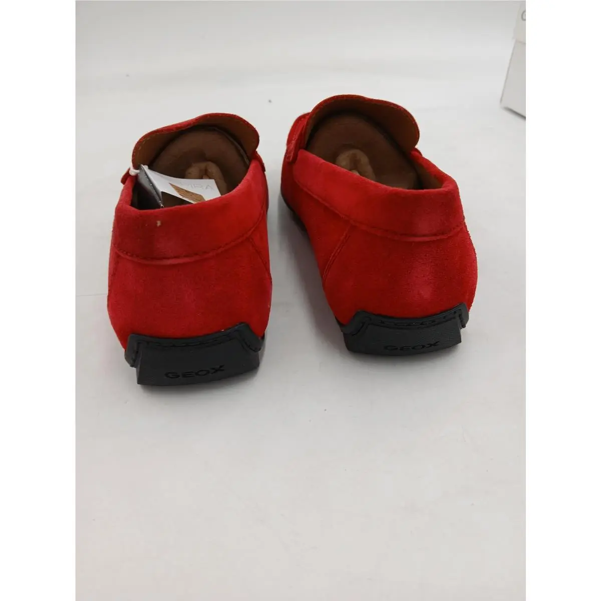 Geox shoes - Geox U Kosmopolis + Grip B Suede - Red 6