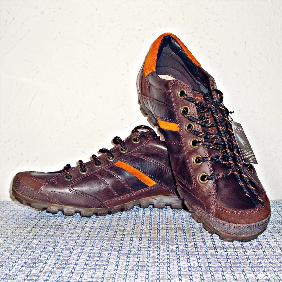 Geox shoes - Geox Respira - Respira - 05788552 - Coffee/Orange (UPC: 8054241600484) 0