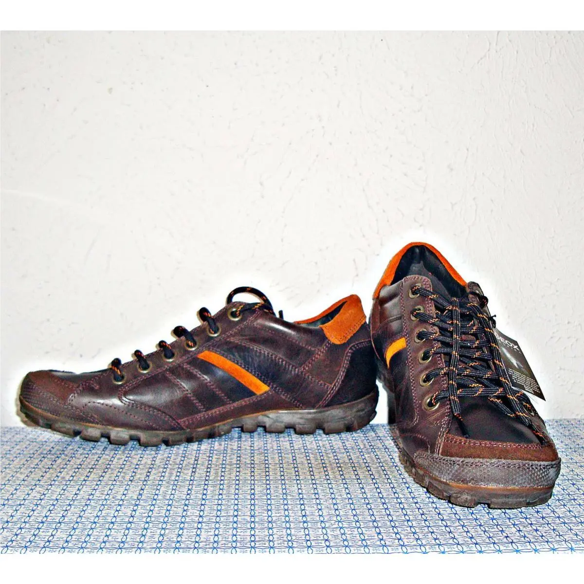 Geox shoes - Geox Respira - Respira - 05788552 - Coffee/Orange (UPC: 8054241600484) 1
