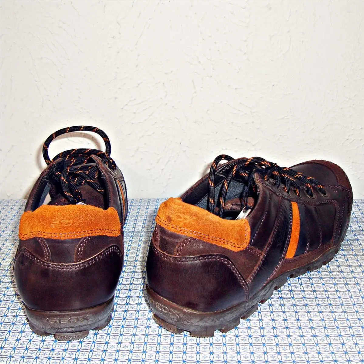 Geox shoes - Geox Respira - Respira - 05788552 - Coffee/Orange (UPC: 8054241600484) 4