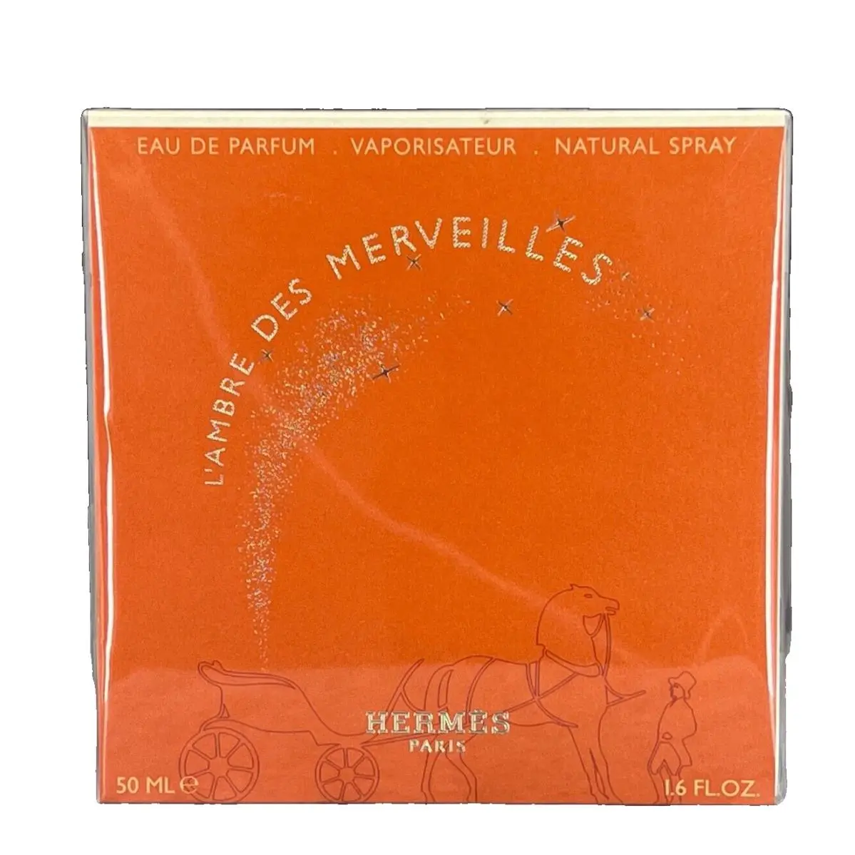 Hermes L’ambre Des Merveilles Edp 1.6 oz Spray Older Formulation