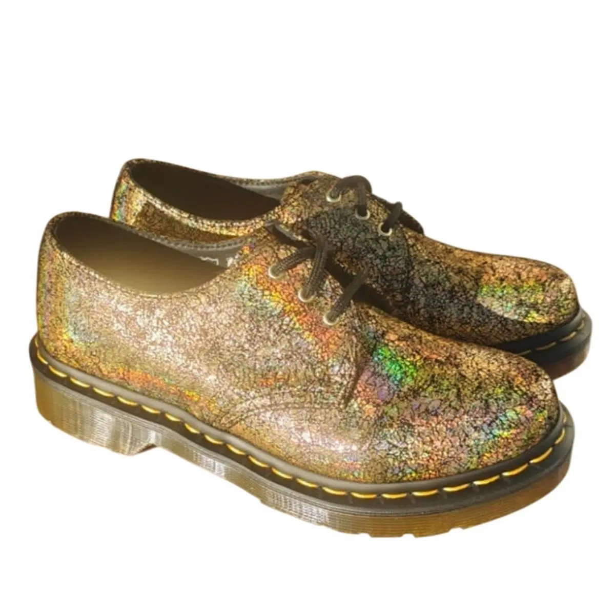 Dr. Martens shoes - Gold 1