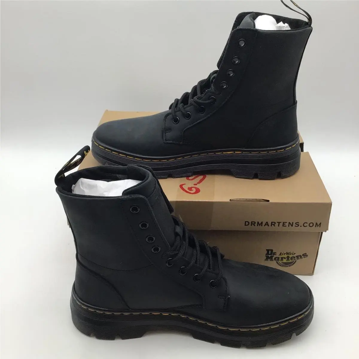 Dr. Martens shoes - Combs Leather - Combs Leather - Black 0