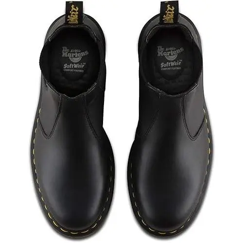 Dr. Martens shoes - Dr. Martens 2976 Chelsea - Martens Chelsea - Black Industrial Full Grain 1