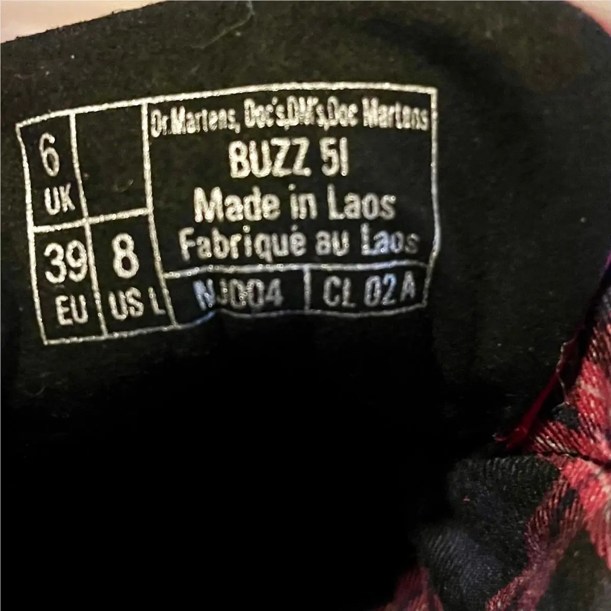 Dr. Martens shoes - Dr. Martens Buzz 5 Eye - Pink 5