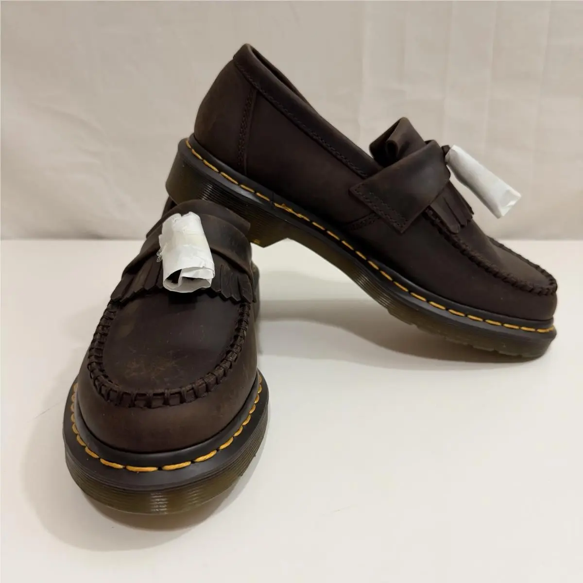 Dr. Martens Adrian Tassel Loafer - Dark Brown- Size 7 M/ 8.5 W