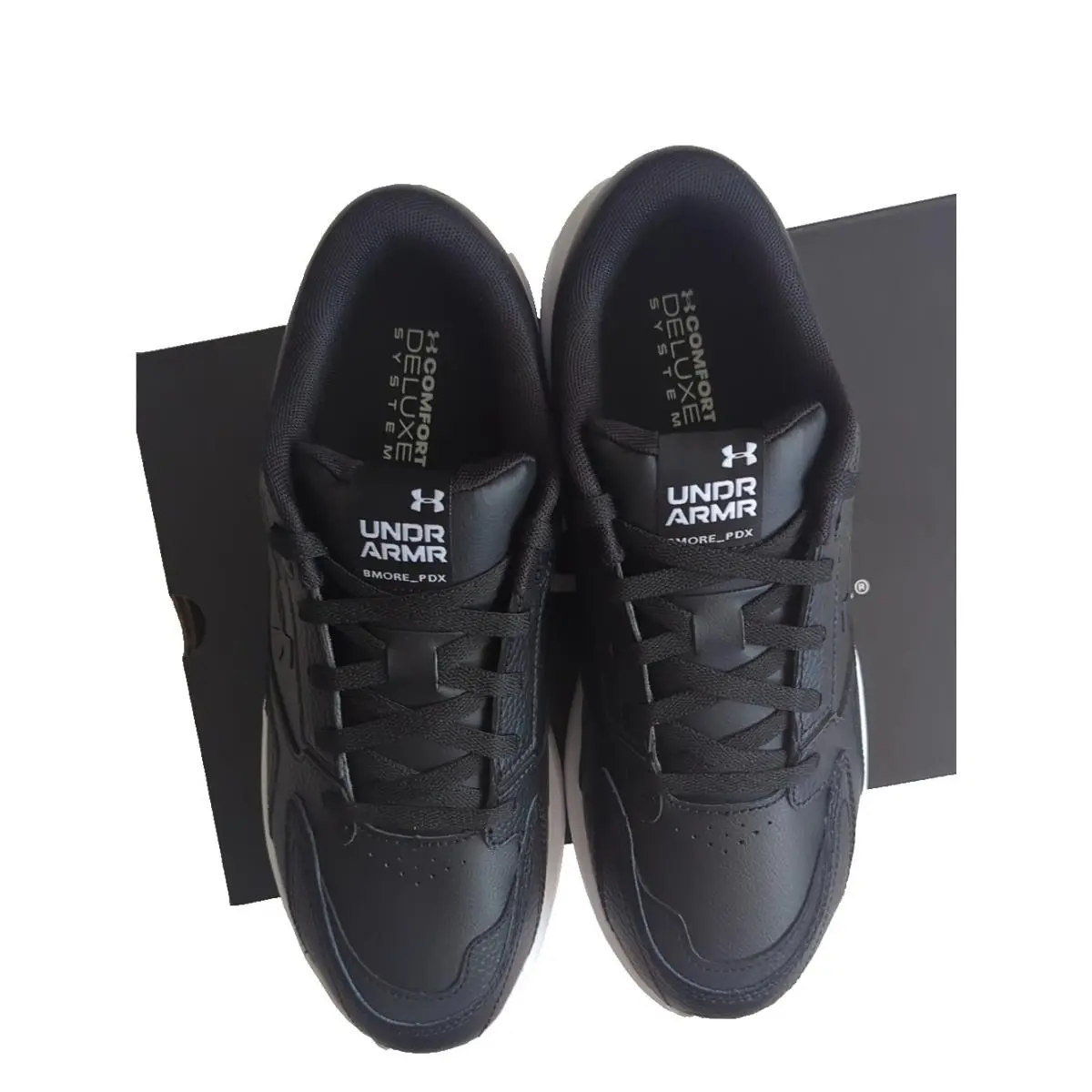 Under Armour shoes - 3028375001 - 3028375-001 - Black/white (UPC: 196886419385) 0