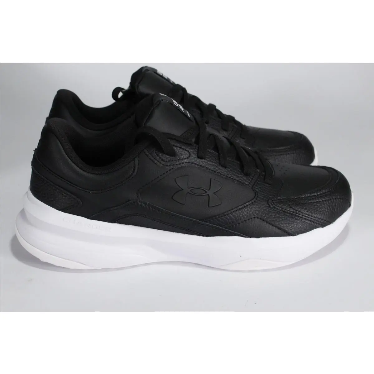 Under Armour shoes - Under Armour Edge Leather - Edge Leather - 3028375-001 - Black (UPC: 196886419392) 2