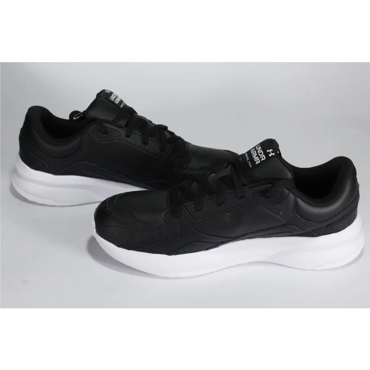 Under Armour shoes - Under Armour Edge Leather - Edge Leather - 3028375-001 - Black (UPC: 196886419392) 4