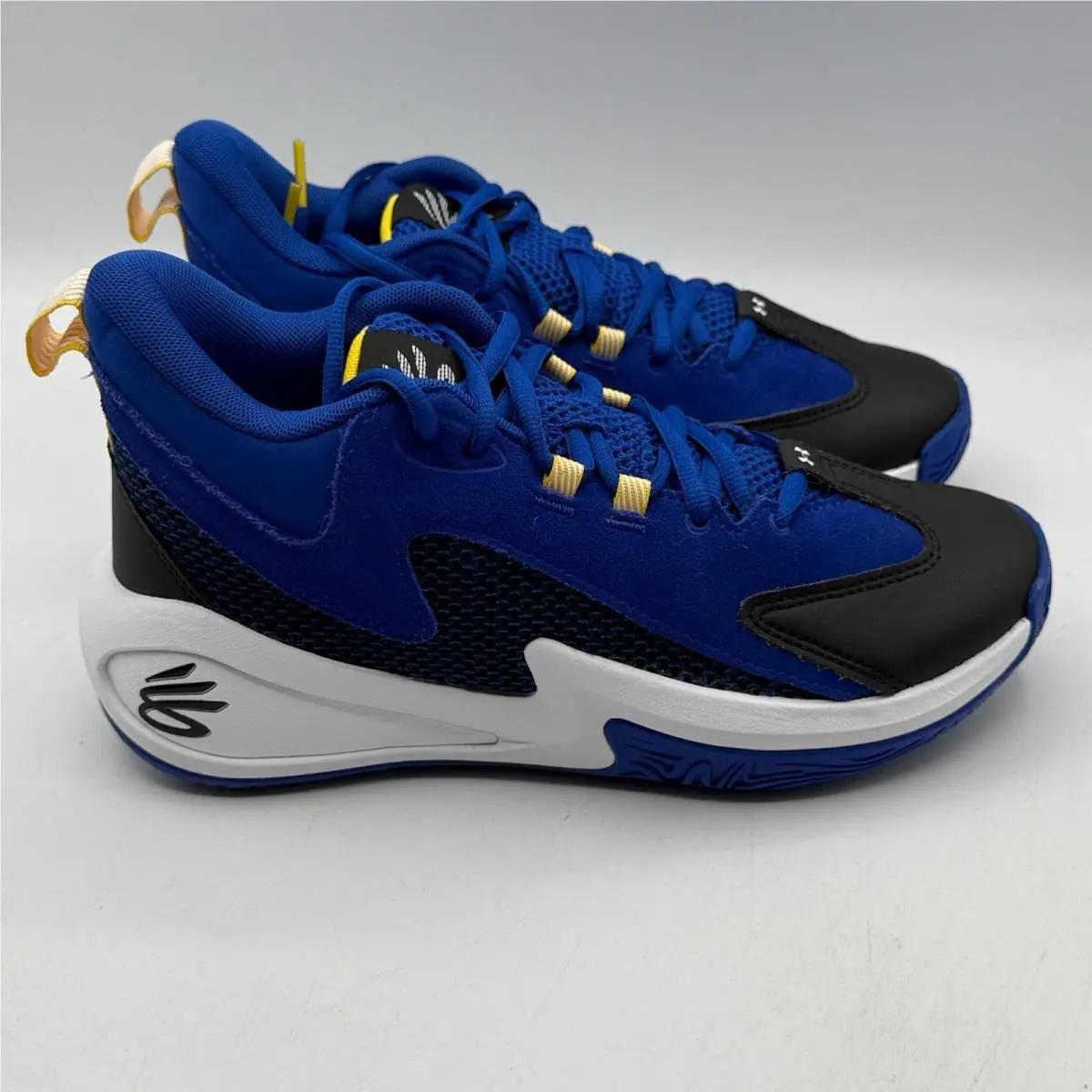 Under Armour GS Curry 3Z 25 Sde Sneakers Kids 6Y Blue Basketball 6001882-400