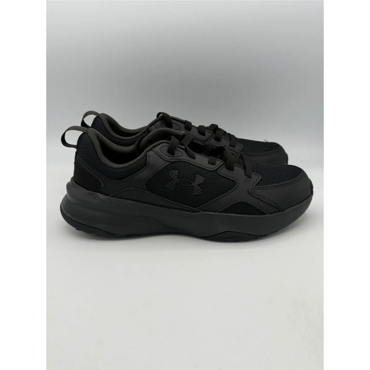 Under Armour UA Charged Edge Shoes Mens 7.5 Black Training Sneakers 3026727-002