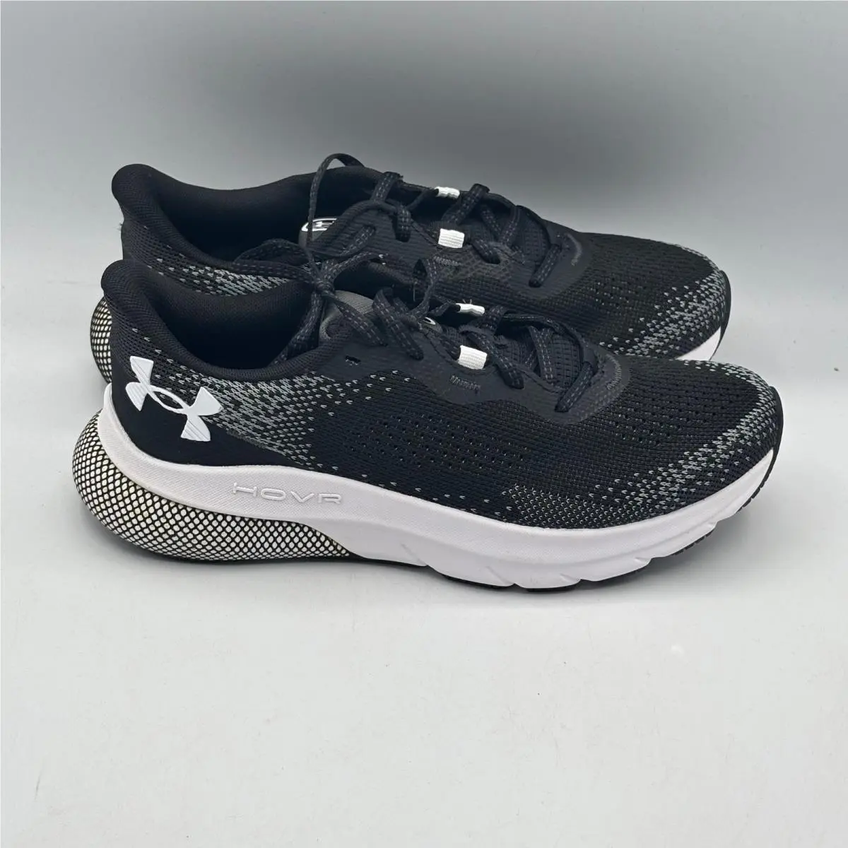 Under Armour Hovr Turbulence 2 Womens Running Shoes 8 Black Grey 3026525-001