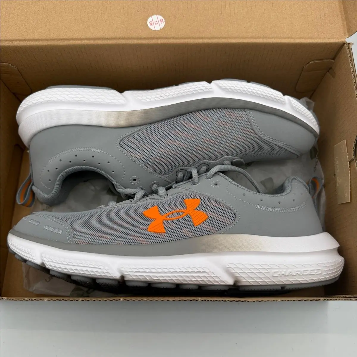 Under Armour shoes - Under Armour Charged Assert 10 - Gray 5