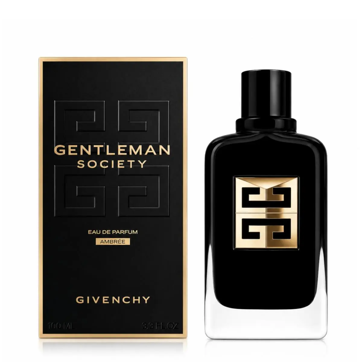 Givenchy Gentleman Society Ambrée Men`s Eau de Parfum Edp 3.4 FL OZ 100 ML