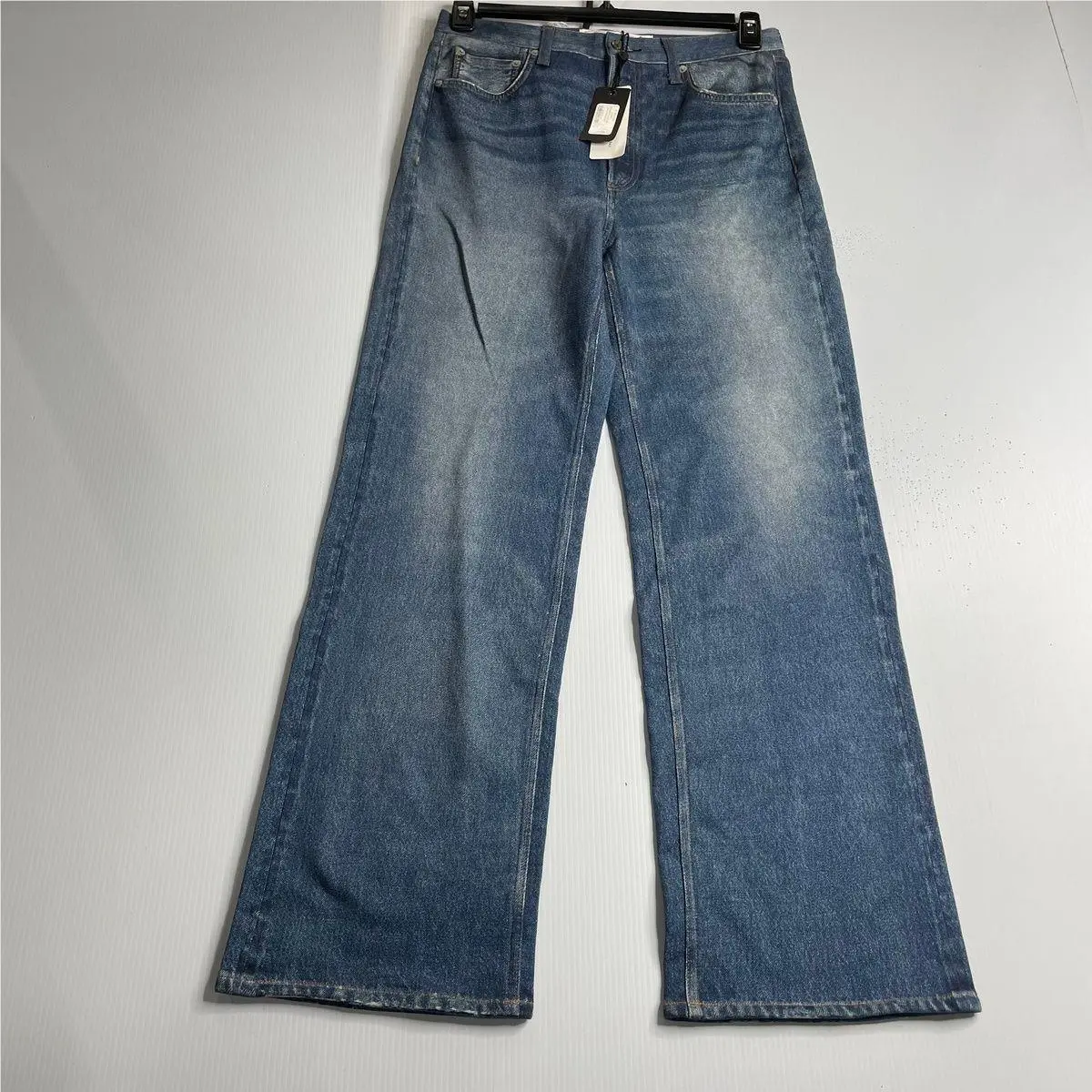 Rag Bone X Miramar Shea Ankle Relaxed Straight Jeans Women`s Size 27