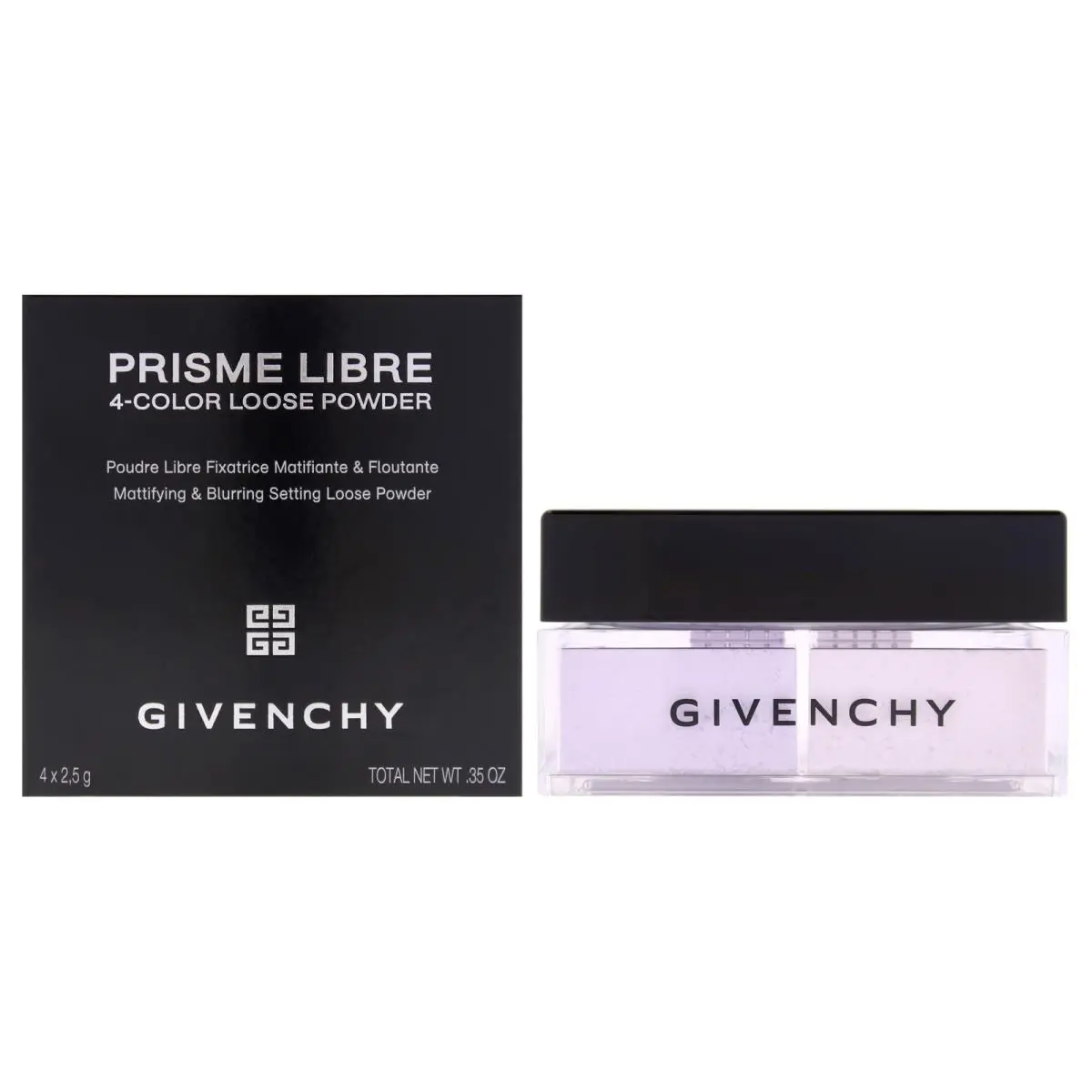 Prisme Libre Pressed Powder - 01 Mousseline Pastel by Givenchy - 0.33 oz
