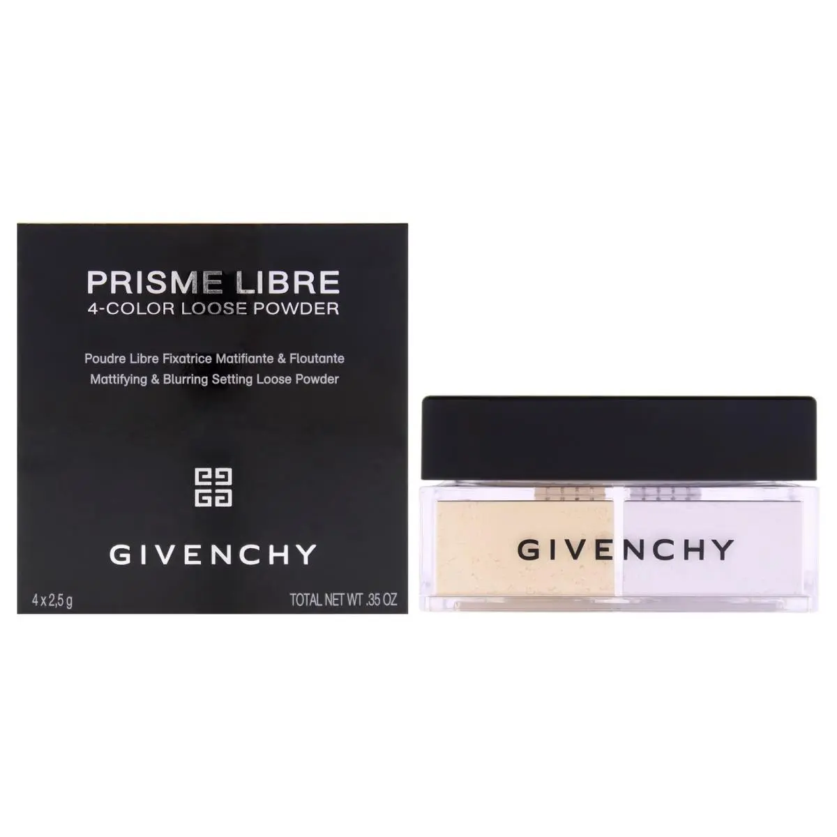 Givenchy Prisme Libre Setting and Finishing Loose Powder-02 Satin Blanc- 0.35 oz